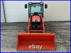 2015 KUBOTA B3350 TRACTOR With LOADER, CAB, 4X4, 540 PTO, 3 POINT, HVAC, 232 HOURS
