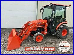 2015 KUBOTA B3350 TRACTOR With LOADER, CAB, 4X4, 540 PTO, HEAT A/C, 232 HOURS