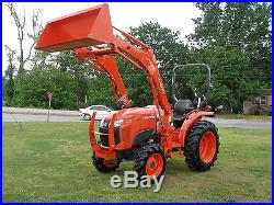 2015 Kubota L33301 4x4 Loader Tractor With Only 15 Hours