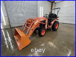 2015 Kubota B2601 Orops 4wd Compact Loader Tractor With Low Hours