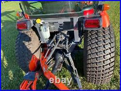 2015 Kubota B3350HSDHC tractor with Attachments