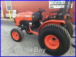 2015 Kubota B3350 4x4 Diesel Hydro Compact Tractor Only 500Hrs