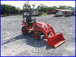 2015 Kubota BX2670 4x4 Hydro Compact Tractor With Loader! Only 15 Hours