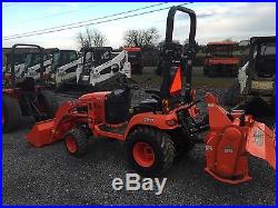 2015 Kubota BX2670 4x4 Hydro Compact Tractor With Loader & Tiller! Only 15 Hours