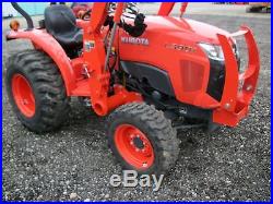 2015 Kubota L3901 tractor with Front Loader, 4WD, Hydro, R4 tires, 32 hours NICE