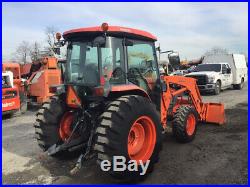 2015 Kubota L4240 4x4 Hydro Compact Tractor with Cab & Loader Only 500 Hours