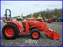2015 Kubota L4600 tractor with front loader, 4WD, Gear Drive with shuttle, 133 hours