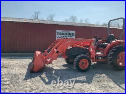 2015 Kubota L4740HST 4x4 Hydro Compact Tractor with Loader Super Clean Only 400Hrs
