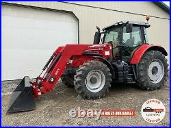 2015 MASSEY FERGUSON 7715 DYNA-4 TRACTOR With LOADER, CAB, 4X4, 3 REMOTES, 711 HRS