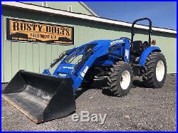 2015 New Holland Boomer 41 Compact Tractor Loader 41hp. Low Hours. Cheap Ship