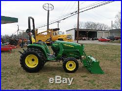 2016 John Deere 3032e 4 X 4 Loader Tractor Only 35 Hours
