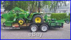 2016 John Deere 3025E Utility Tractors
