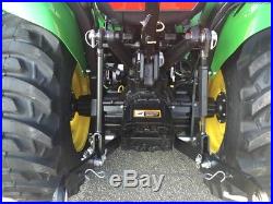 2016 John Deere 3038E Tractor Loaders