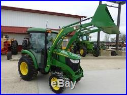 2016 John Deere 3039r Mfwd Compact Cab Tractor For Sale With Loader 14 Hours