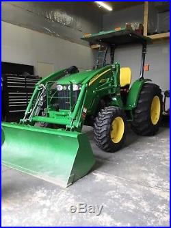 2016 John Deere 4105 Compact Tractor 35 Hrs