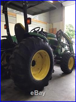 2016 John Deere 4105 Compact Tractor 35 Hrs