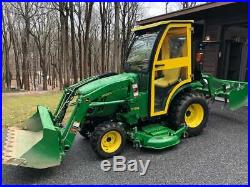 2016 John Deere Tractor 2025R (with62 Hours) +Warranty +15 Attachments