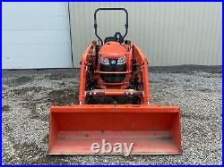 2016 KUBOTA L3301 TRACTOR With LOADER, 2 POST ROPS, 4X4, 540 PTO, 295 HOURS, 33 HP