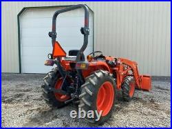 2016 KUBOTA L3301 Tractor w Loader Only 295 Hrs