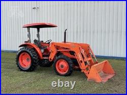 2016 KUBOTA M6060HD with loader