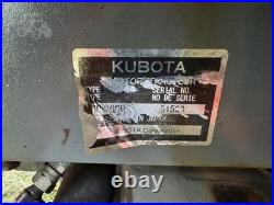 2016 KUBOTA M6060HD with loader
