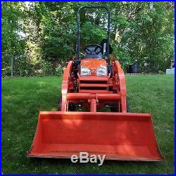 2016 Kubota BX1870 4WD Utility Garden Tractor loader ONLY 76 Hours! Deere ford