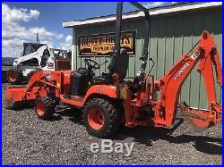 2016 Kubota Bx25d Hst 4x4 Diesel Tractor Loader Backhoe Tlb Low Cost Shipping
