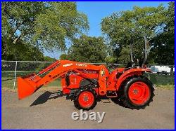 2016 Kubota L3301 With Kubota Front End Loader And Bucket (4x4) (hst) (313 Hrs)
