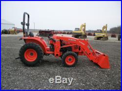 2016 Kubota L3901 Tractor with Kub Front Loader, 4WD, Left Hand Reverser, 5 HOURS