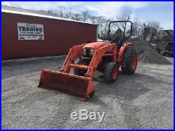 2016 Kubota L6060 4X4 Compact Tractor with Loader