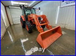 2016 Kubota M110gx Cab Tractor With A/c And Heat
