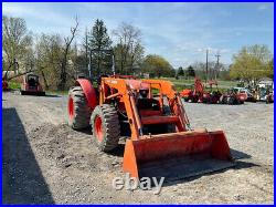 2016 Kubota M5640 4x4 56Hp Utility Tractor with Loader Super Clean Only 1100Hrs