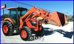 2016 Kubota M6060 4x4 Cab Loader 1529 Hrs. FREE 1000 MILE DELIVERY FROM KY