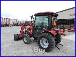 2016 Mahindra 2538 Tractor With Loader 4wd Deere Kubota Enclosed Cab