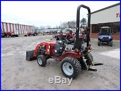 2016 Mahindra Emax 22 4wd Tractor With Loader! Low Hours Good Condition