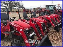 2016 Massey Ferguson GC1705 Tractor and Loader