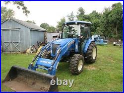 2016 New Holland Boomer 41 Tractor With Front Loader Bucket 4 Wheel Drive