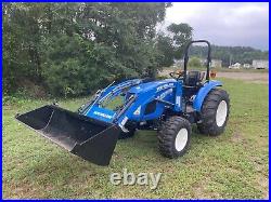 2016 New Holland Boomer 47 Tractor With Front End Loader And R4 Tires (297 Hrs)