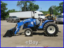 2016 New Holland Workmaster 37 Farm Utility Tractor 4WD Diesel 36HP Loader NEW