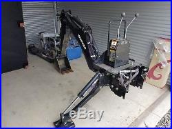 2016 Yanmar B65 backhoe attachment with 3 point hitch adapter. 50hrs