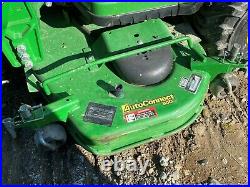 2017 JOHN DEERE 1025R TRACTOR With LOADER & BELLY MOWER, 4X4, HYDRO, 383 HOURS