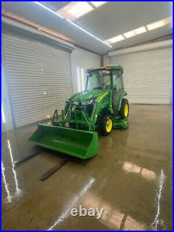 2017 John Deere 3046r Hst Cab With A/c And Heat, 4wd