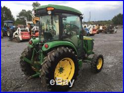2017 John Deere 4066R 4x4 Hydro Compact Tractor with Cab Only 1800Hrs