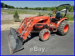 2017 KIOTI CK3510 TRACTOR With KL4010 LOADER, HYDRO, 540 PTO, 3 PT HITCH, 486 HRS