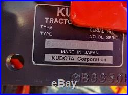 2017 Kubota B3350HSD, Cab, Heat, A/C, 4x4, Skidloader Q-Attach, Warranty