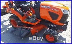2017 Kubota BX1880 Compact Tractor WithMower And 3pt. Blade