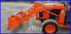 2017 Kubota L3560 Compact Loader Tractor WithCab 151 Hours! Warranty! Very Nice