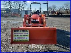 2017 Kubota L3901D Compact Loader Tractor Only 35 Hours! Very Nice! Warranty