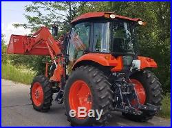 2017 Kubota M6060 4x4 loader tractor