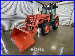2017 Kubota M7060hdc Cab 4wd Loader Tractor With Low Hours